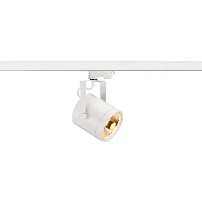 Zdjęcie produktu dla SLV Euro High voltage mounting rail light 3-phase GU10 75 W HV halogen, LED (monochrome) White