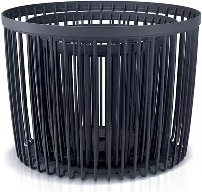 Produktbild von nabbi Universalkorb aus Kunststoff (4 Stck) ICLU4S 25/35/50/100 l - Anthrazit