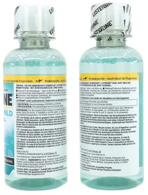 Produktbild von LISTERINE Zahn Mundspülung 95ml Cool Mint Mild