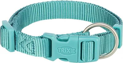 Produktbild von TRIXIE Premium Halsband, 30–45 cm, aqua