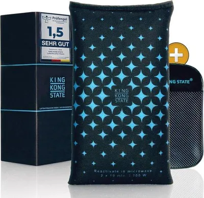 Produktbild von Famanu Luftentfeuchter für Autos mit Wiederverwendbarem Kissen und Antirutschpad - 10 kg
