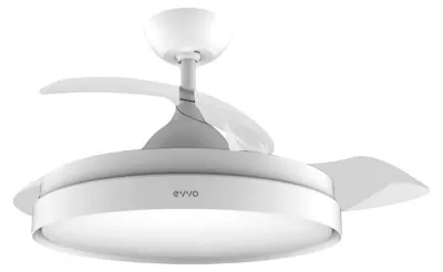Zdjęcie produktu dla EVVO V450, Wentylator domowy z łopatkami, Biały, Sufit, 47 dB, 107 cm, 97 m³/h
