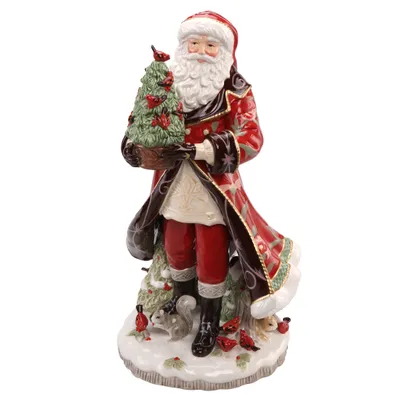 Immagine prodotto di Goebel Santa mit Baum Rot (Figur, Steingut)