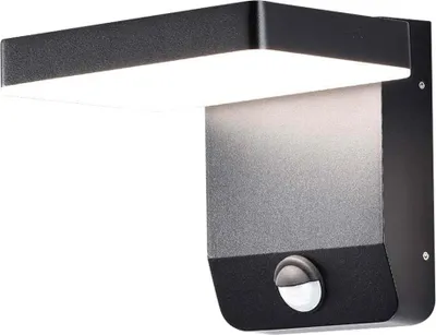 Produktbild von V-TAC LED-Fluter VT-11020S, EEK: E, 17 W, 2580 lm, 4000 K, Bewegungssensor, schwarz