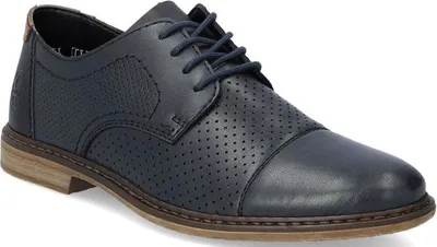 Produktbild von Rieker Herren Businessschuhe 13431-14 Farbe: Blau Größe: 45