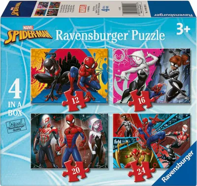 Produktbild von Ravensburger Puzzle Marvel Spider-Man Puzzle 12 16 20 24 Teile