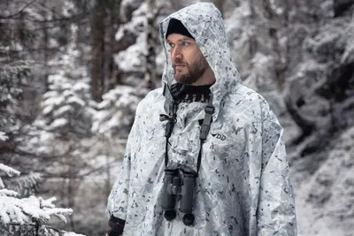 Produktbild von DD Hammocks Dd Poncho Tarp Winter MC - Camouflage weiß Zubehör
