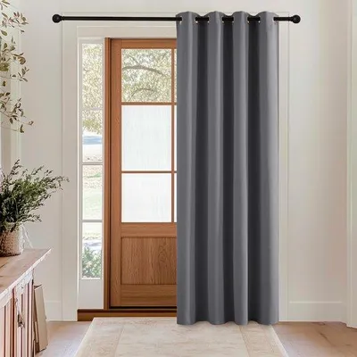 Produktbild von Unyqoos® Verdunkelungsvorhang 200 x 140 cm – Thermo-Vorhang mit Wärmedämmung & Schallschutz, 8 Metallösen (Ø 4 cm) für Privatsphäre und