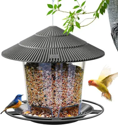 Produktbild von Futterstation für Wildvögel - hängendes, eichhörnchensicheres Design