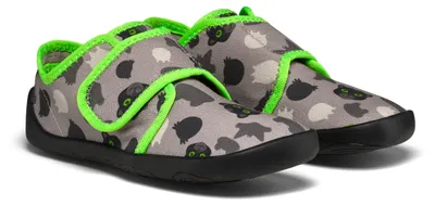 Productafbeelding van Affenzahn 01398-80151 kinderschoenen, barefoot model, in grijze kleur