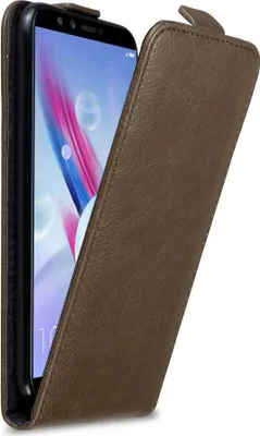 Produktbild von Cadorabo Hülle für Honor 9 LITE Schutz Hülle in Braun Flip Etui Handyhülle Case Cover