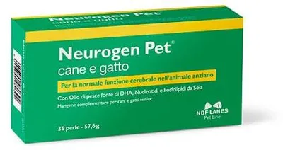 Obrázok produktu pre Neurogen Pet cane e gatto 36 kapsúl - na podporu pohody starších psov a mačiek v stresových situáciách