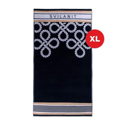 Produktbild von Strandtuch Royalty Blue, 100 x 180 cm