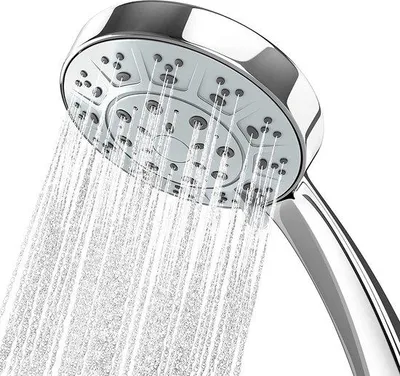 Produktbild von Famanu Handdusche - 5 Sproeimodi - Hochdruck - Edelstahl