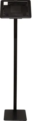 Produktbild von Bodenständer 120 cm Halterung abschließbar für iPad 10 Pro 11 Air 4 5 in Schwarz