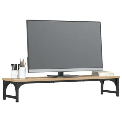 Produktbild von Monitorständer Sonoma-Eiche 85x23x15,5 cm Holzwerkstoff