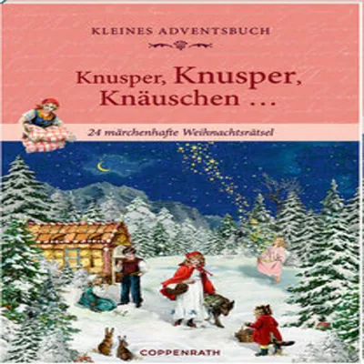 Produktbild von Adventskalenderbuch mit Türchen - Knusper, knusper, knäuschen ...