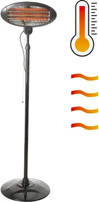 Immagine prodotto di OLYMPIA H+H BS 55 Riscaldatore radiante a infrarossi 2.000 W