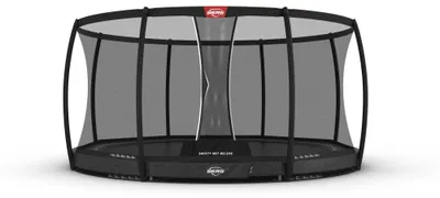 Produktbild von BERG Bodentrampolin Elite InGround 430 + Sicherheitsnetz Deluxe Grau