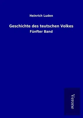 Produktbild von Geschichte des teutschen Volkes
