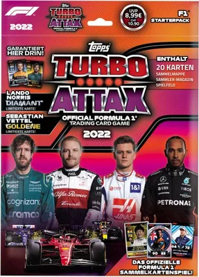 Obrázek produktu pro Topps - Turbo Attax Formula 1 2022 - 1 startovací sada