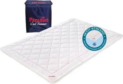 Produktbild von Paradies Cool Comfort Bio kühlend Sommer Bettdecke Sommerdecke 135x200
