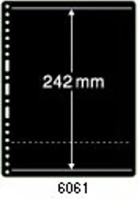 Produktbild von PRINZ Einsteckblätter 6061 Prinz-System 1 Fach 242 mm Höhe