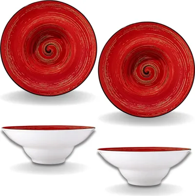 Chic Antique Suppenteller Provence – Porzellan, 21 Cm, Weiß Mit Blumenmuster, Spülmaschinengeeignet