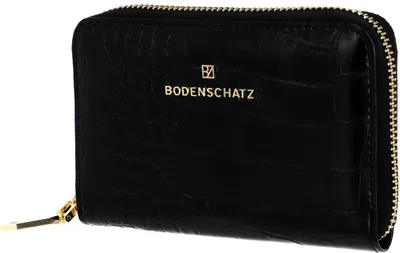 Image de Bodenschatz porte-monnaie Zip Around Wallet Black noir