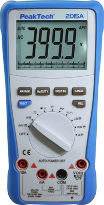 Image de Multimètre PEAKTECH, P 2015 A, True RMS