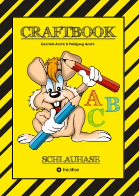 Produktbild von Craftbook - Lesen Lernen - Malbuch - Bastelbuch - Spielebuch - Motivationsübungen - Kreatives Zeichnen