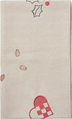 Produktbild von Broste Copenhagen Fryd Tischläufer beige 140x40cm