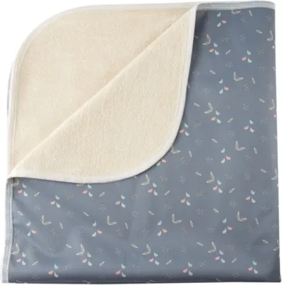 Produktbild von Popolini Wickelunterlage Spieldecke Blossom grau 65x65