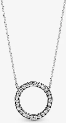 Produktbild von Pandora Funkelnder Kreis Halskette 590514CZ-45 Damenhalskette