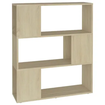 Obrázok produktu pre vidaXL Regálová priehradka Sonoma Oak 80x24x94 cm odvodený výrobok z dreva