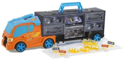 Productafbeelding van Hot Wheels Transporter Truck en Speelset