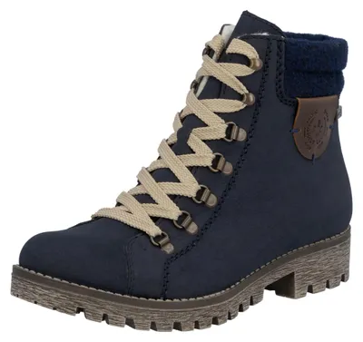 Produktbild von Rieker Damen 785f8 Stiefeletten, Navy Chestnut 14, 43 EU