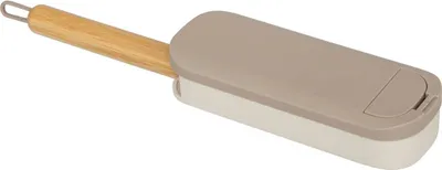 Produktbild von Textilbürste mit bambusgriff grau 7,3x4cm - 5 five simply smart