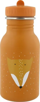 Obrázok produktu pre Detská fľaša na pitie Trixie z nehrdzavejúcej ocele - Mr Fox - 350 ml oranžová fľaša na vodu