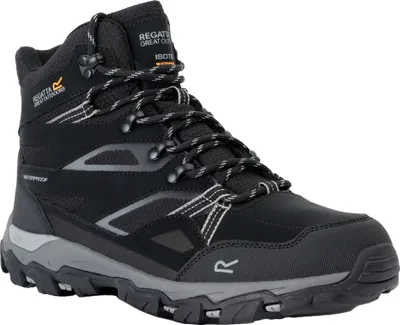 Produktbild von Regatta - Pánska turistická obuv "Holcombe III" RG11300 (45 EU) (Black/Granite grey)