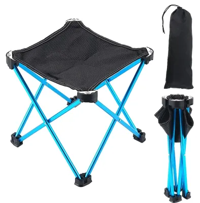Imagen del producto de Taburete plegable para camping, ideal para exteriores