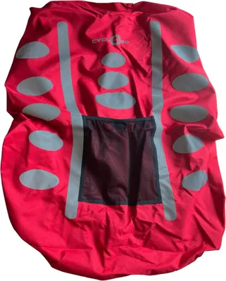 Produktbild von Regenschutz Regenhülle für Rucksack Schulranzen XXL Rot, Regenschutz, Überzug