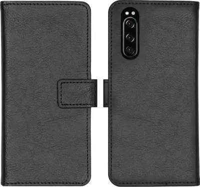 Obrázok produktu pre imoshion Luxe Bookcase pre Sony Xperia 5 - čierny