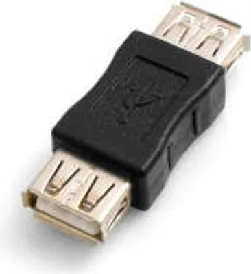Produktbild von SYSTEM-S USB Typ A Buchse auf USB Typ A Buchse Adapterkabel Adapterstecker Adapter