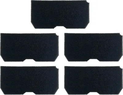 Produktbild von 5x Trade-Shop Schwammfilter / Sockelfilter kompatibel mit Blomberg TKF 1340, TKF 1350, TKF 1350/2, TKF 1351, TKF 7340, TKF 7350, TKF 7449, TKF 7459