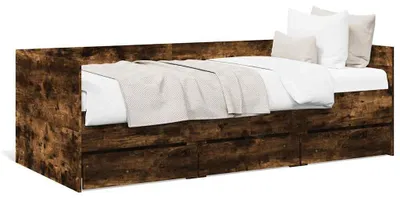 Obrázek produktu pro VidaXL 3280836, Rozkládací pohovka, Dub, Dřevo, 1930 mm, 780 mm, 650 mm