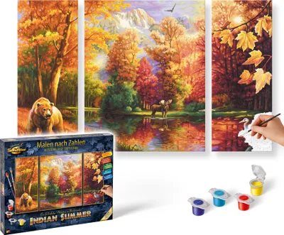 Produktbild von Schipper Malen nach Zahlen - Indian Summer (Triptychon) 609260650
