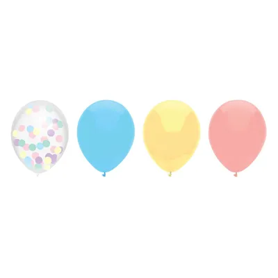 Image de Ballon Mix Pastel, 6pcs