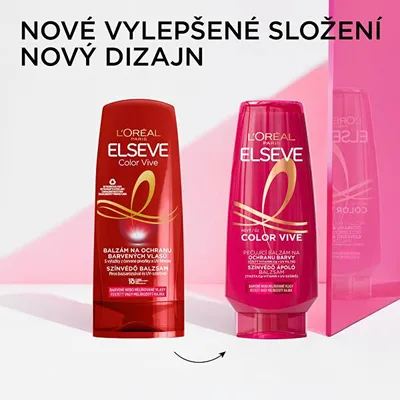 Immagine prodotto di Balsamo per capelli colorati e con meches Elseve Color Vive, 300 ml