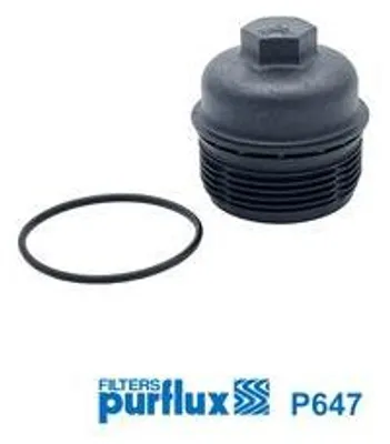 Produktbild von PURFLUX Abdeckung, Ölfiltergehäuse x P647